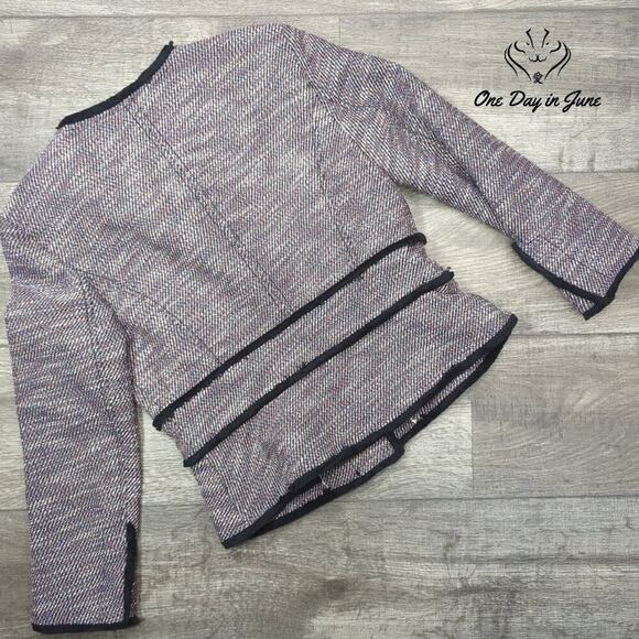 Banana Republic Beautiful Snap Front Basic Jacket Size 4 - Picture 5 of 5